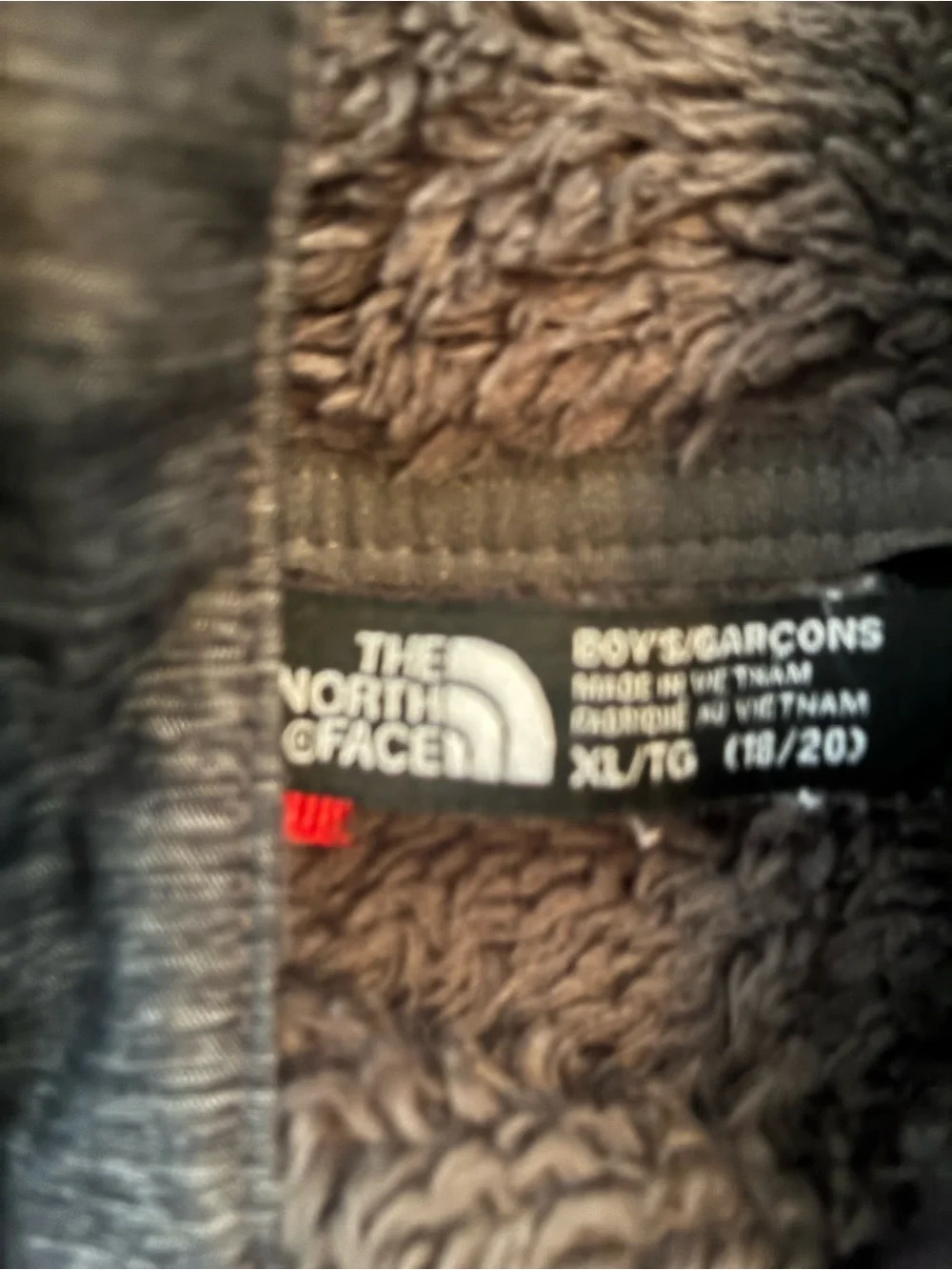 The North Face Two-Tone Black & Charcoal Hooded Rain Jacket
